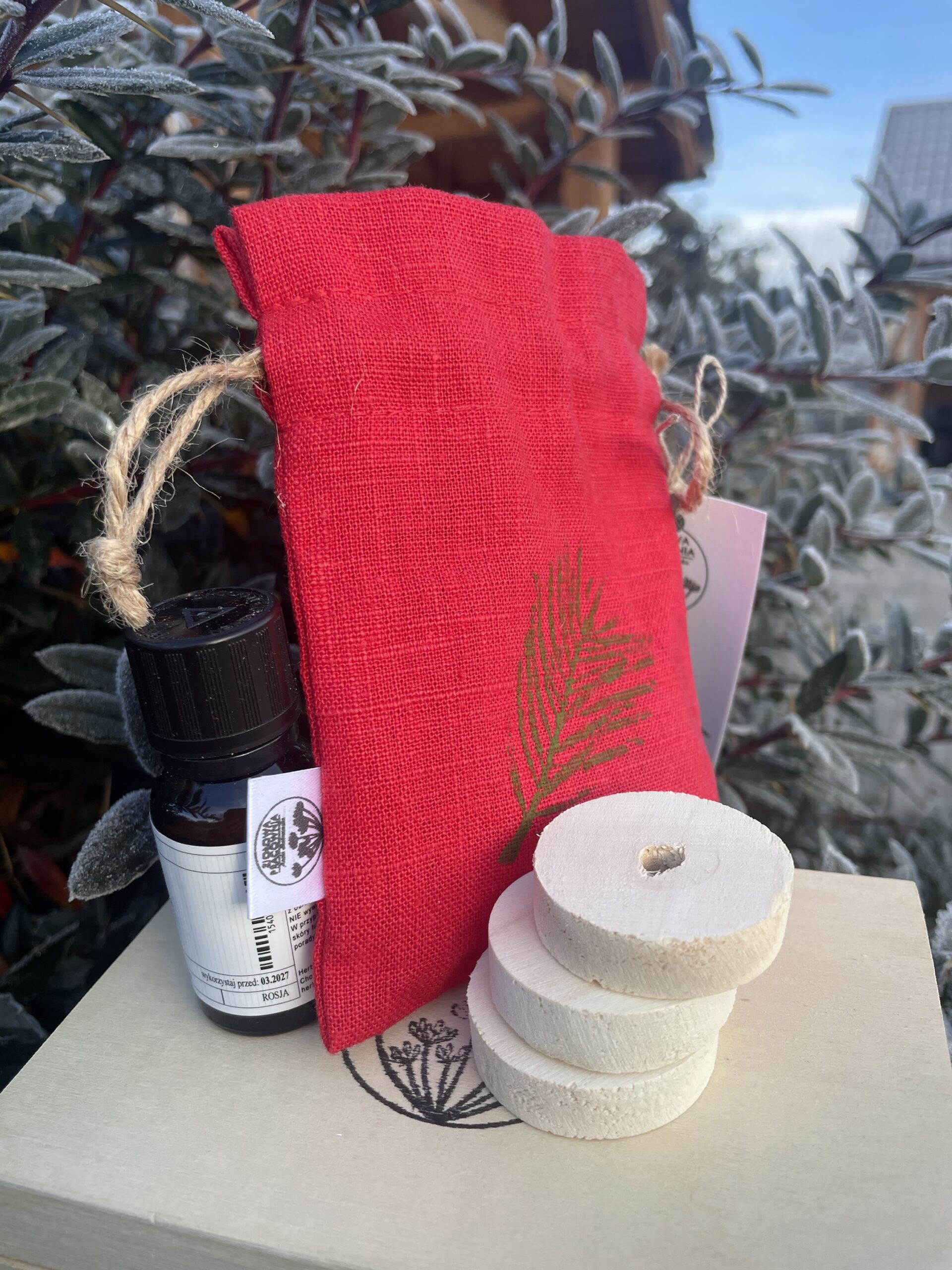 Świąteczny zestaw zapachowy lawendowy